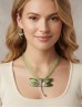DRAGONFLY NECKLACE WITH EARRING SET